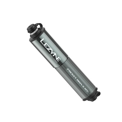 Mini Bike Pump Lezyne Pocket Drive HV High Volume Lite Grey Gloss