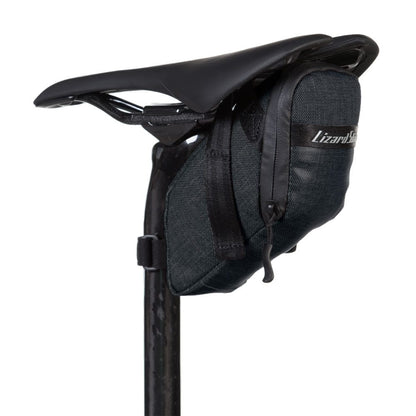 Lizard Skins Mega Cache Bike Saddle Bag Jet Black Alternate 3