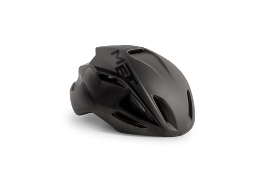MET Manta Cycling Helmet Black Matt Glossy Small (52-56cm)