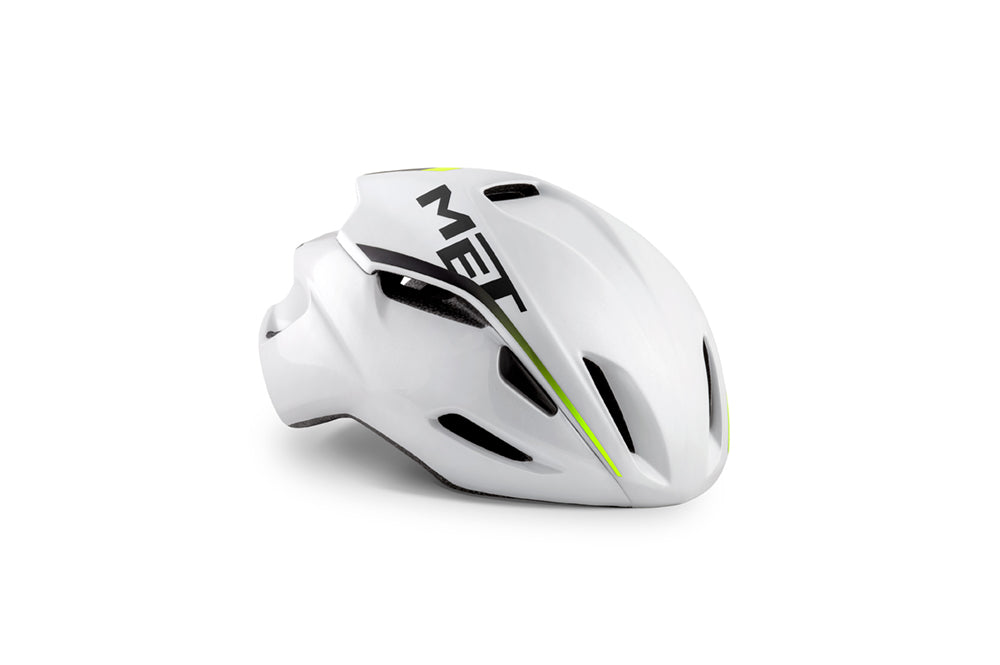 MET Manta Cycling Helmet White Matt Glossy Small (52-56cm)