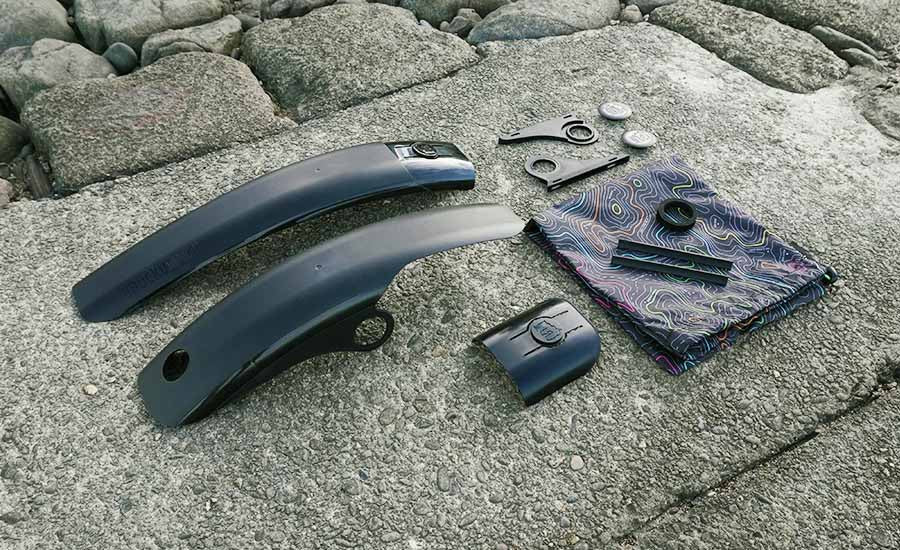 Mucky Nutz MugGuard Rear Clip On Schutzblech fürs Fahrrad