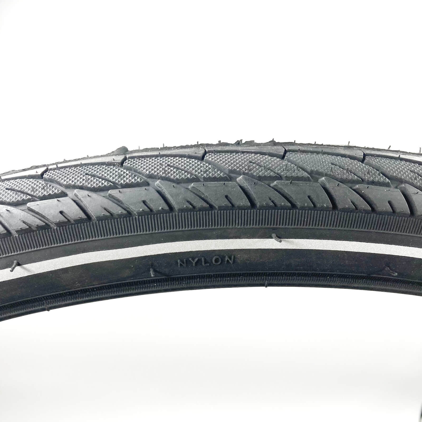 29 Inch Bike Tyre DSI Slick 29x1.95" Reflective Sidewall Pair of Tyres Schrader Tubes Alternate 4