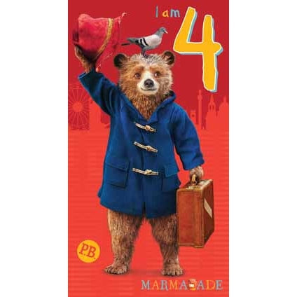 Gift Card Danilo Paddington Bear The Movie Age 4