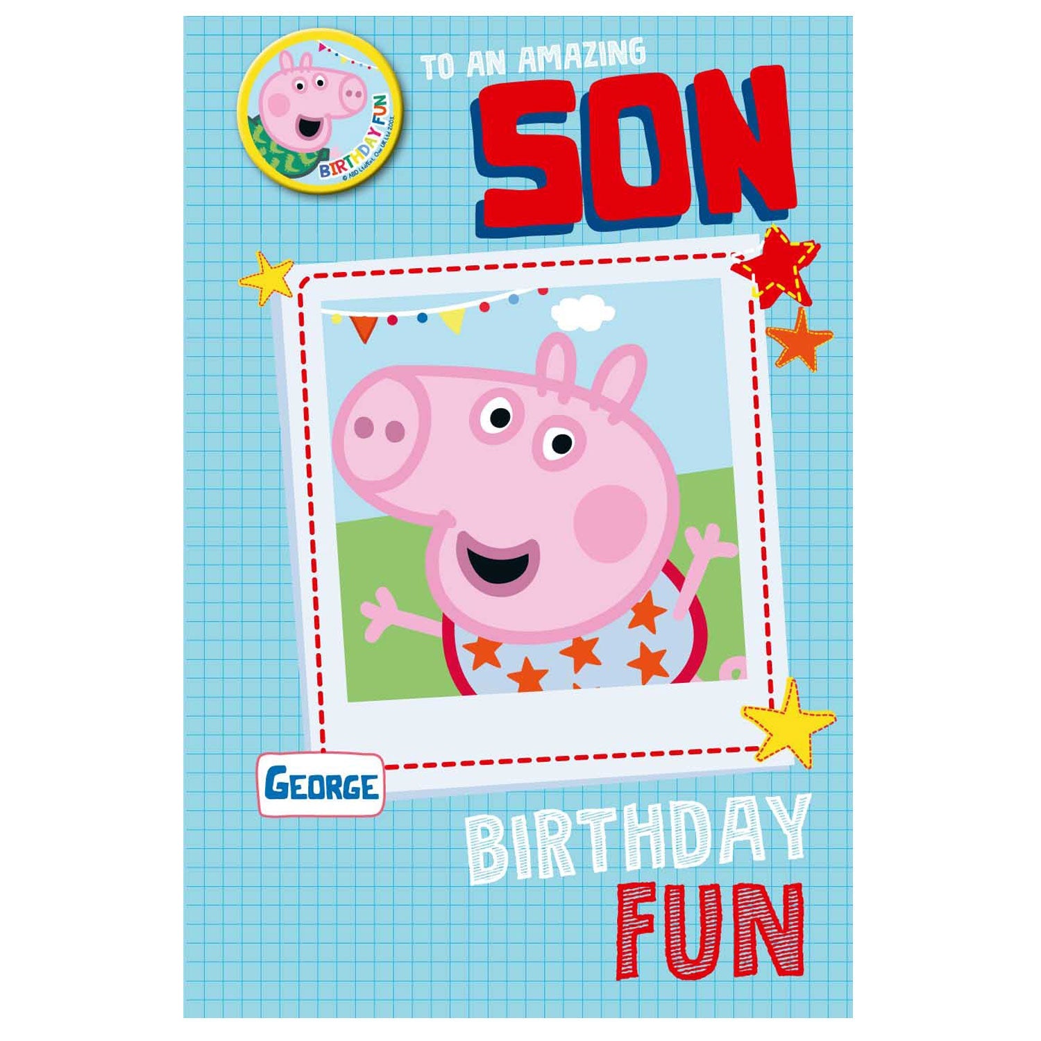 Gift Card Danilo Peppa Pig Son & Badge