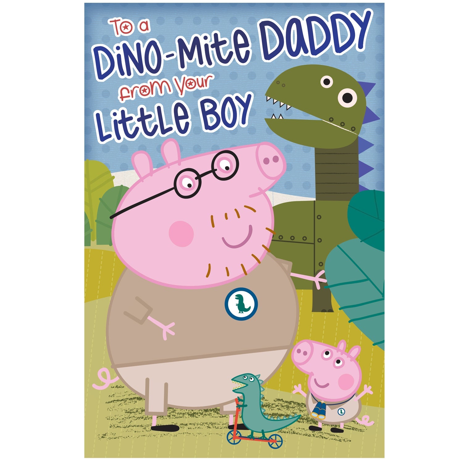 Gift Card Danilo Peppa Pig From Your Boy Father's Day