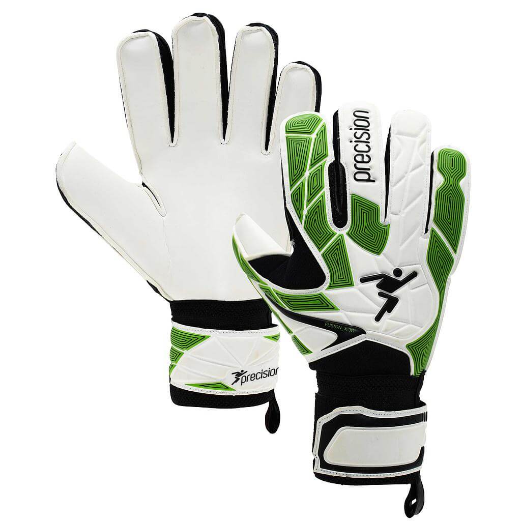 Kid's Football Goal Keeping Gloves Precision Fusion_X.3D Flat Cut Basic 2