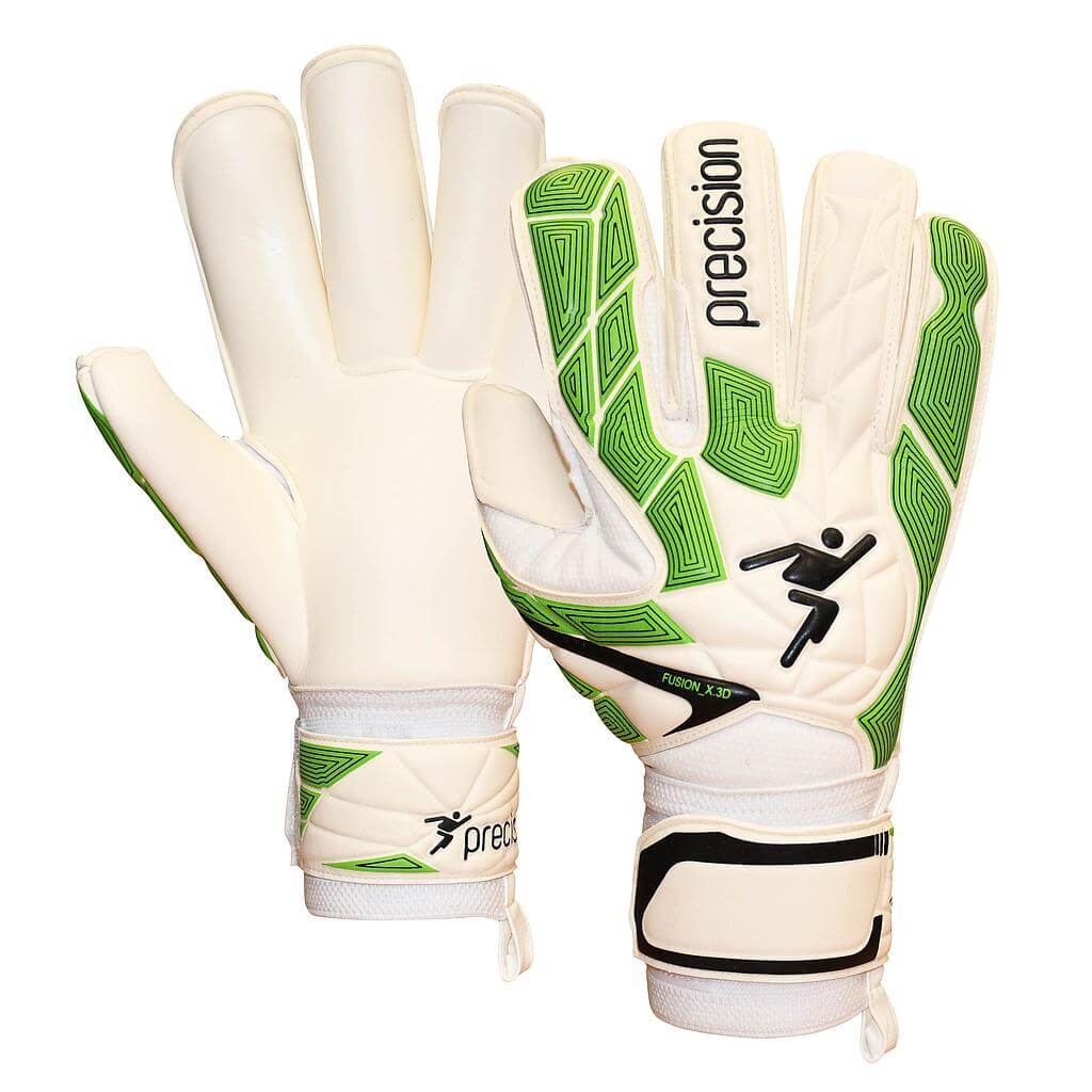 Men's Goal Keeping Gloves Precision Fusion_X.3D Pro Roll Finger Giga 8H