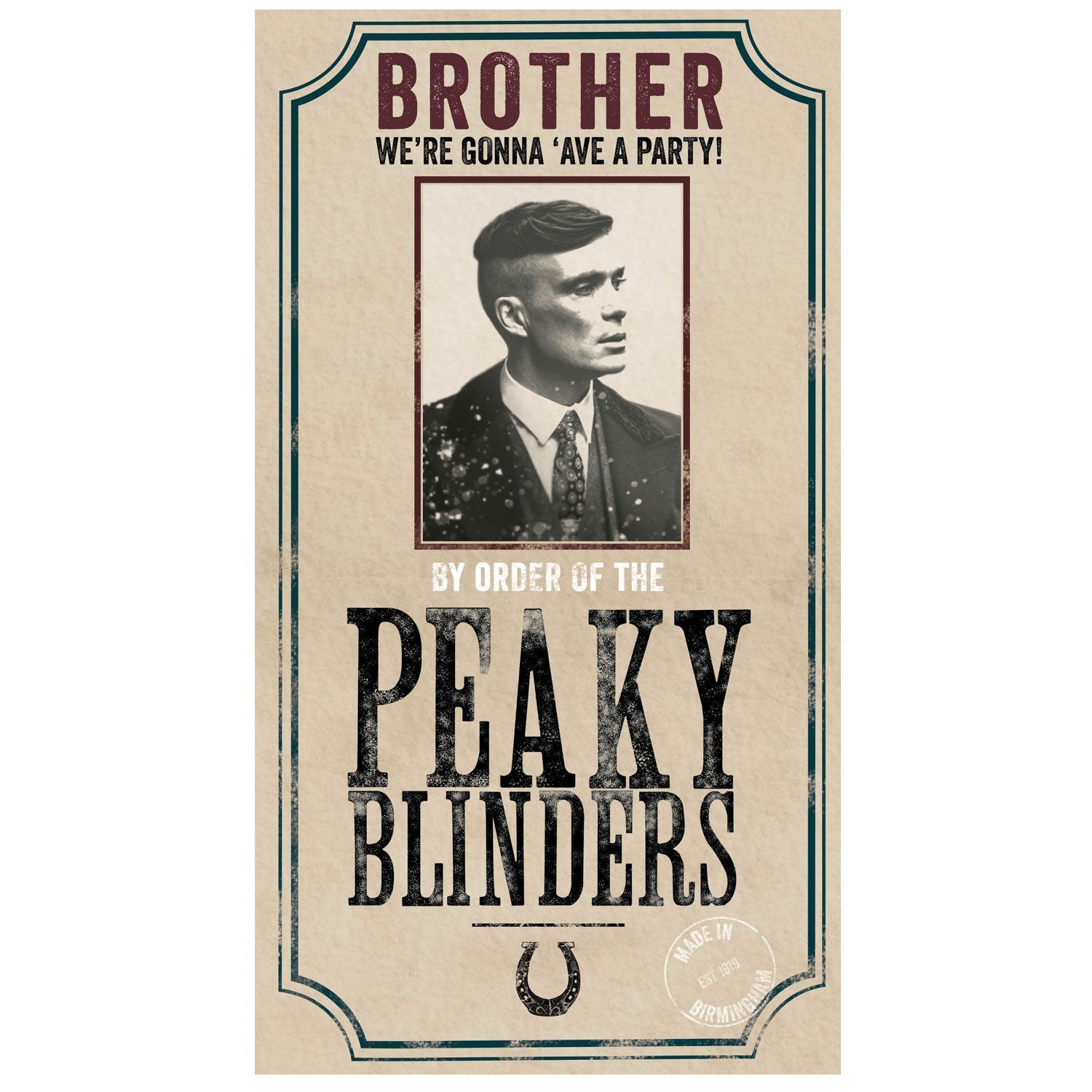 Gift Card Danilo Peaky Blinders Brother