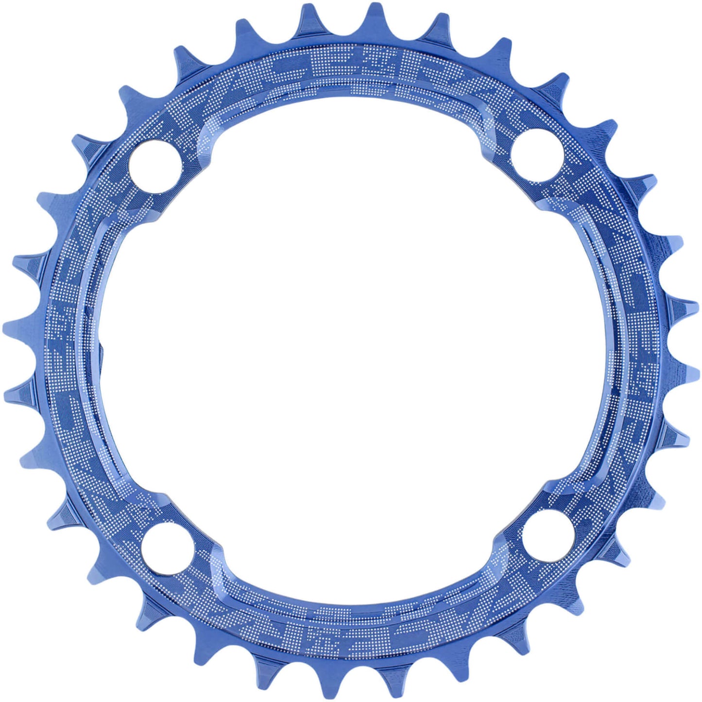 Race Face Narrow Wide 104 BCD Single Bike Chainring Blue 38T