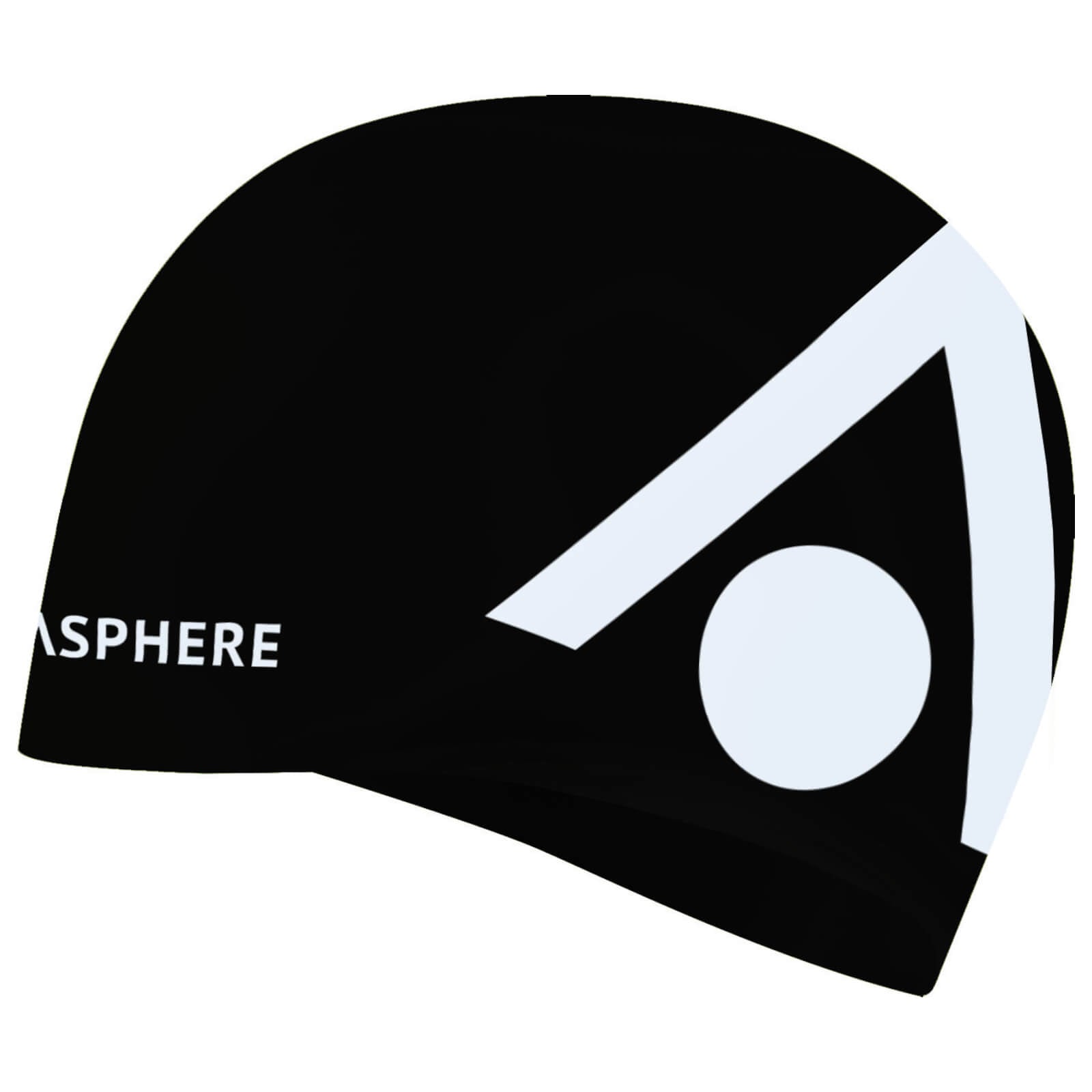 Men's Swimming Cap Aqua Sphere Tri Cap Black/White