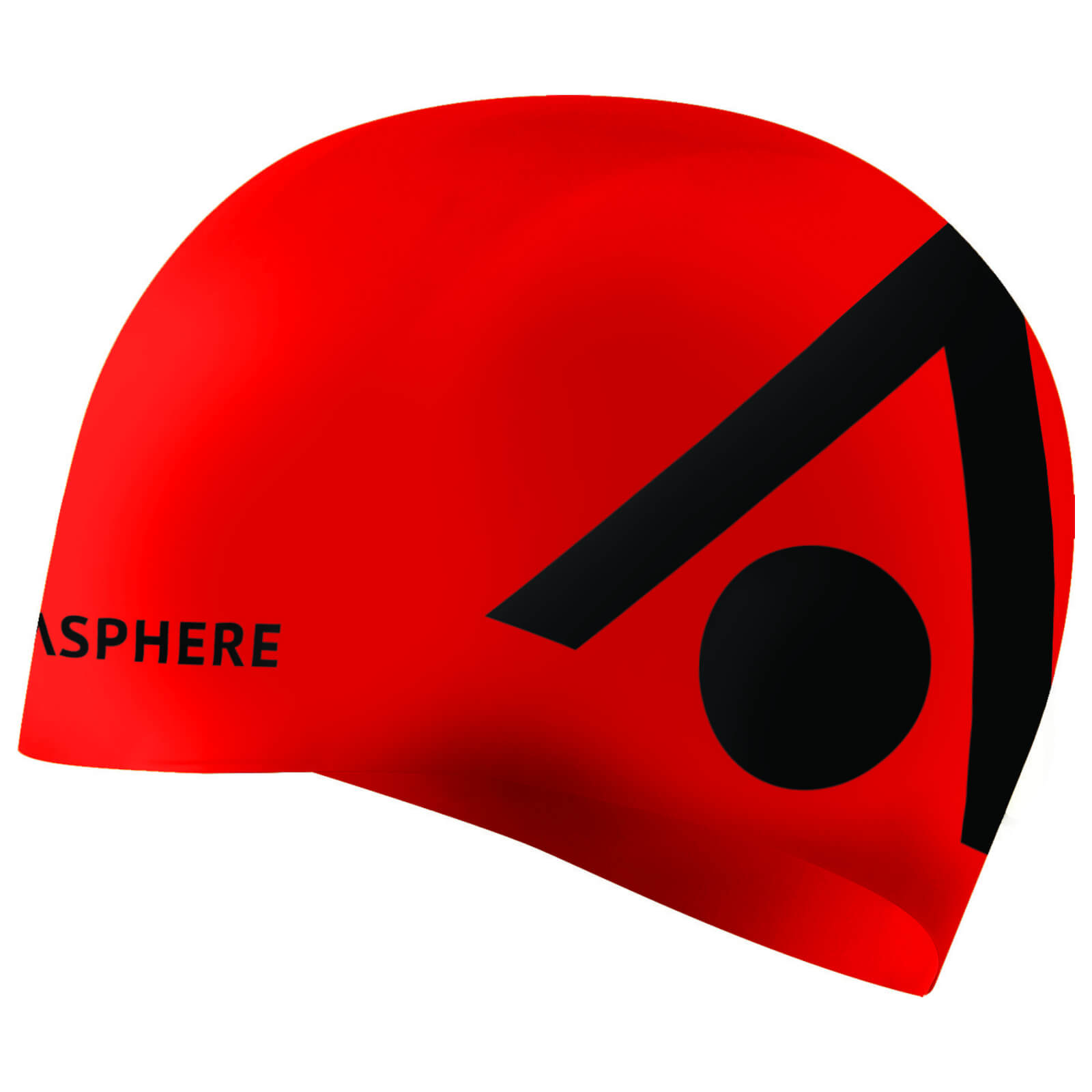 Men's Swimming Cap Aqua Sphere Tri Cap Red/Black