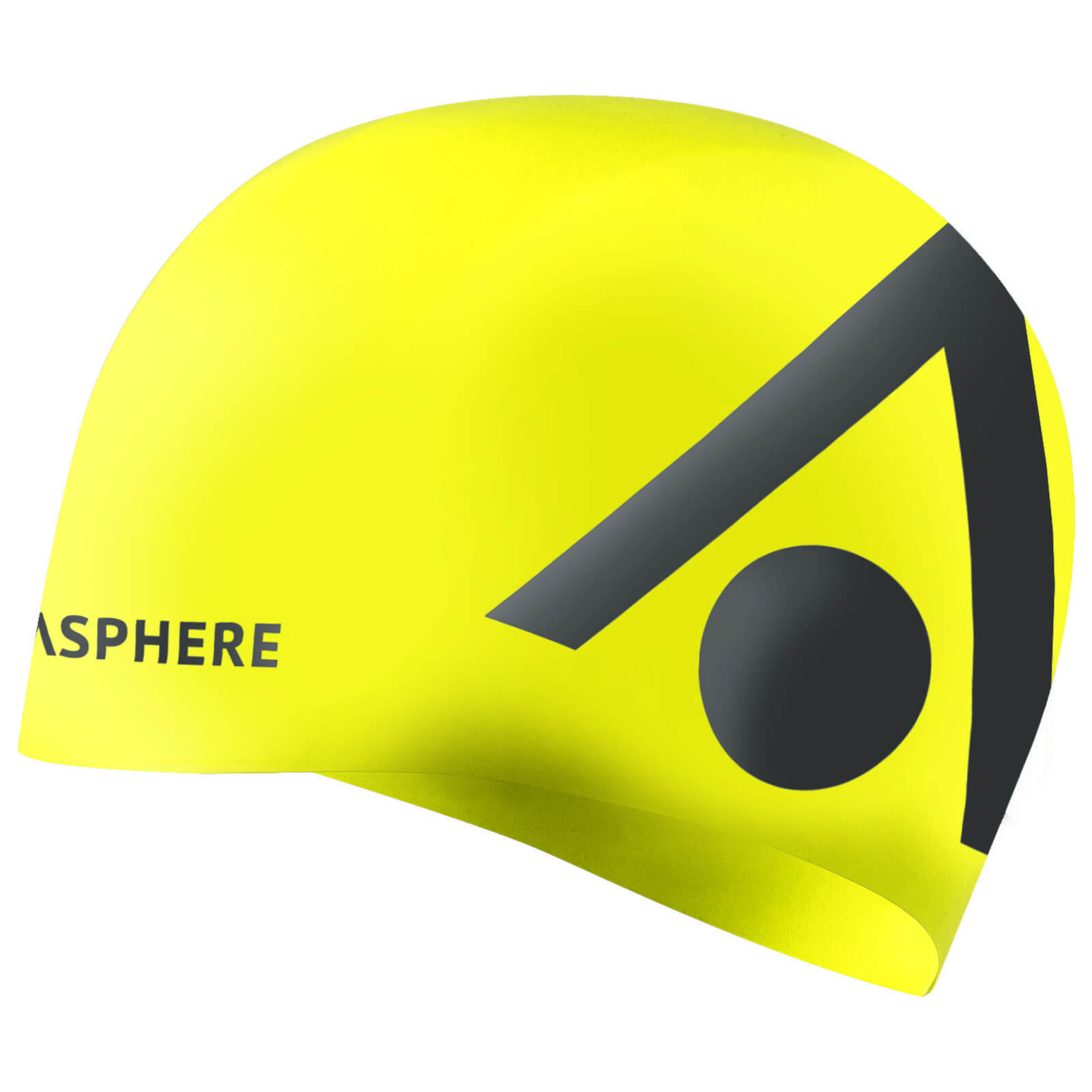 Men's Swimming Cap Aqua Sphere Tri Cap Bright Yellow/Grey