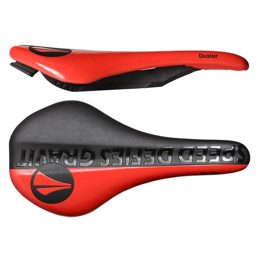 SDG Duster I-Beam Bike Saddle Black/Red