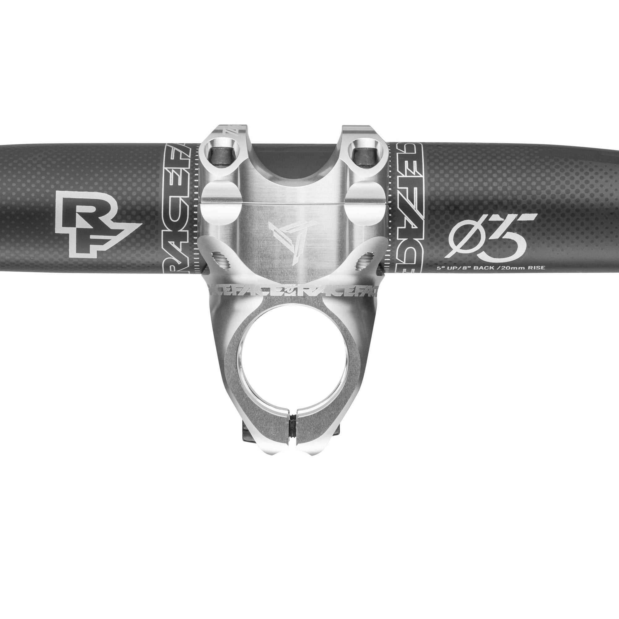 Race Face Turbine R 0 Degrees 35mm Bike Stem Silver 50mm Alternate 3