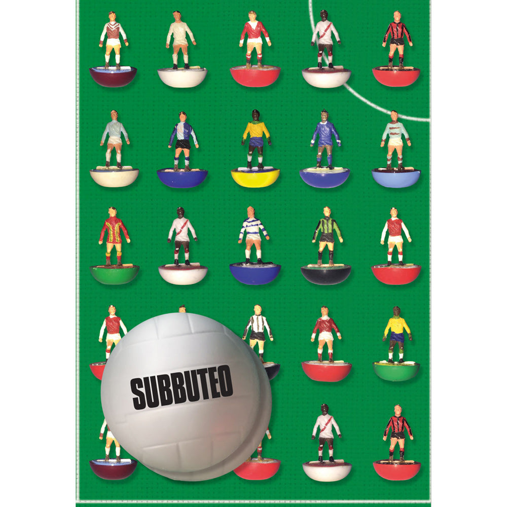 Gift Wrapping Paper Danilo Subbuteo Football 10 Sheets With 8 Tags