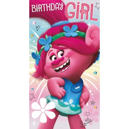 Gift Card Danilo Trolls Birthday Girl