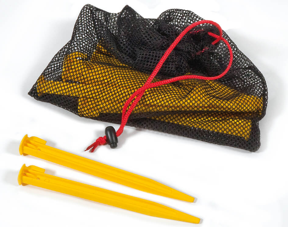Football Goal Precision Plastic Net Pegs x10 Pack