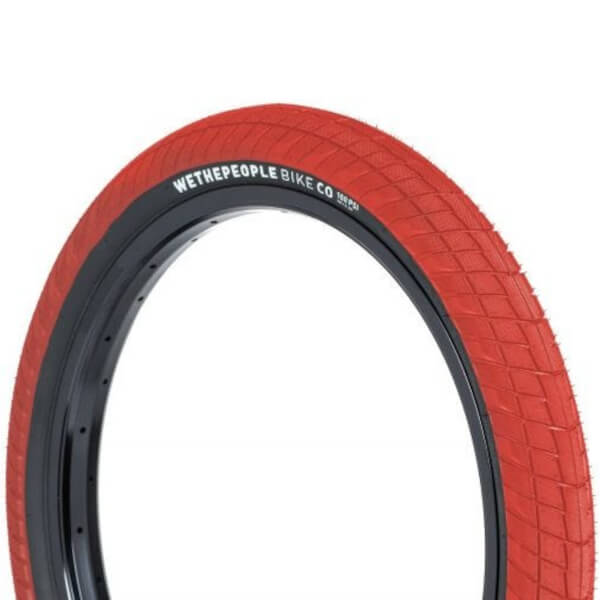 WeThePeople Overbite 20x2.35" Red/Black 20 Inch Bike Tyre