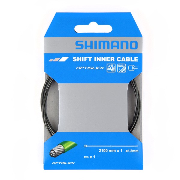 Shimano Optislick Coated Inner Gear Cable 1.2mm 2.1m