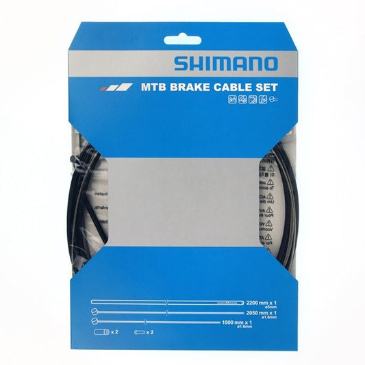 Shimano XTR Brake Cable Set Stainless Steel for Mountain Bike Black