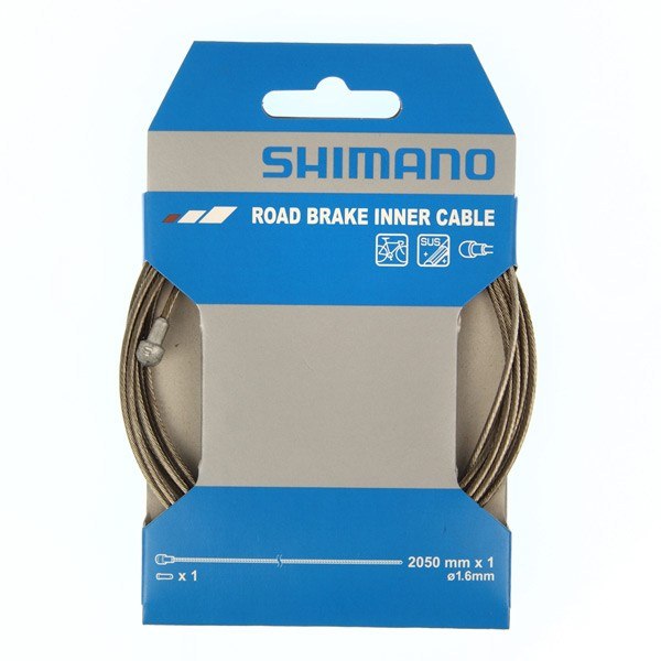 Shimano Stainless Steel Road 1.6x2050mm Inner Brake Cable