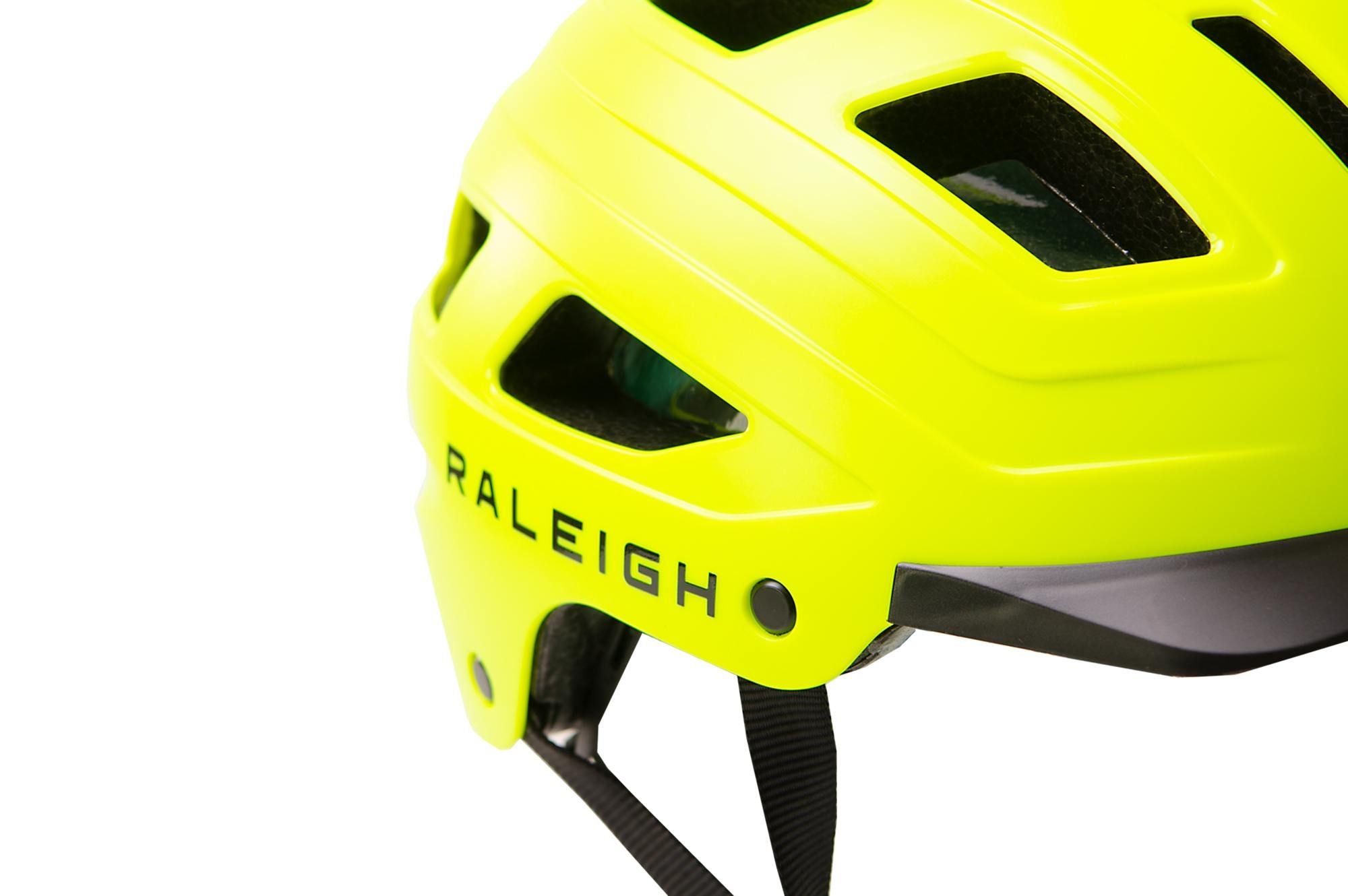 Raleigh Glyde Urban Cycling Helmet Yellow Medium 55-58cm Alternate 1