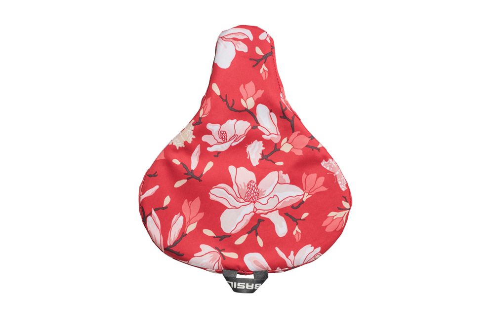 Basil Magnolia Bike Saddle Cover Poppy Red