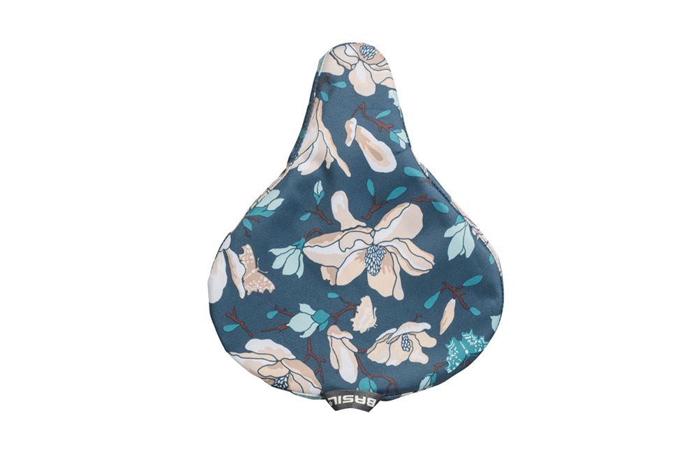 Basil Magnolia Bike Saddle Cover Teal