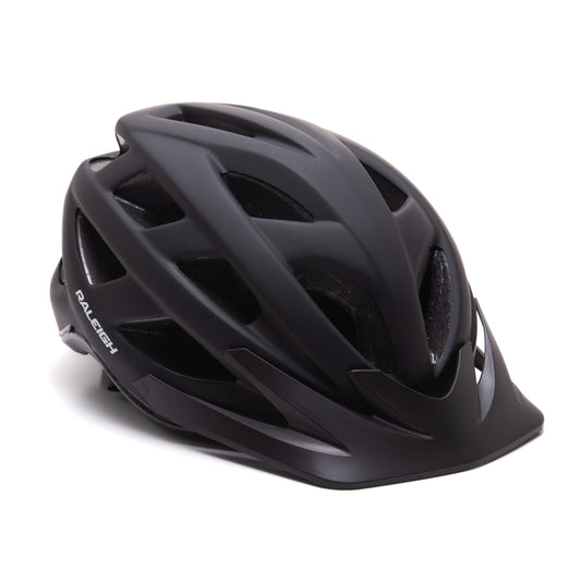Raleigh HELMET QUEST MAT BLK 54-58 GO Cycling Helmet Matte Black 54-58cm