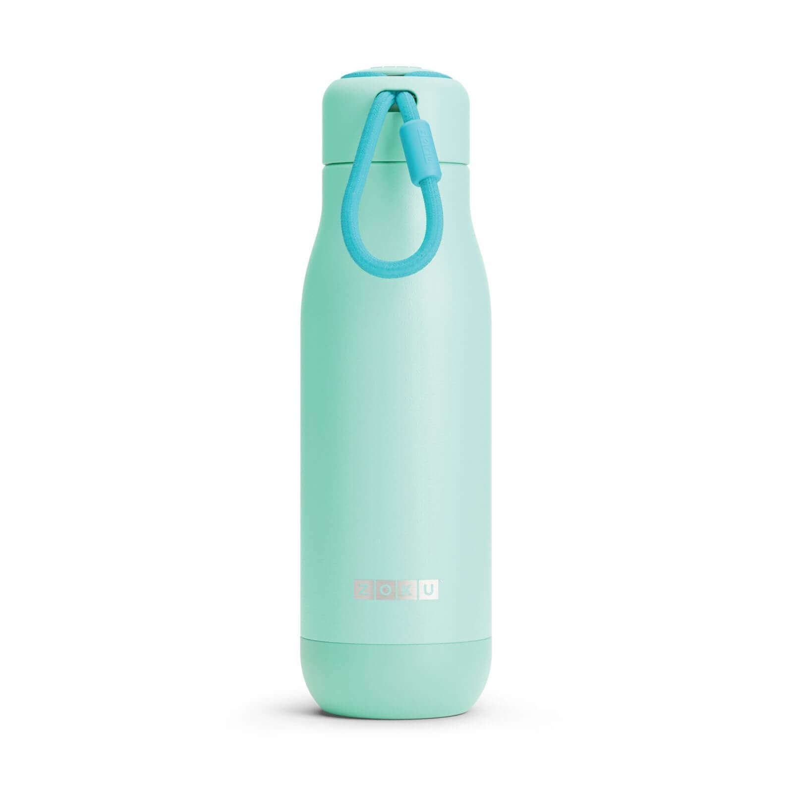 Zoku Powder Coated Stainless Steel Bottle 0.5L Camping Flask Blue