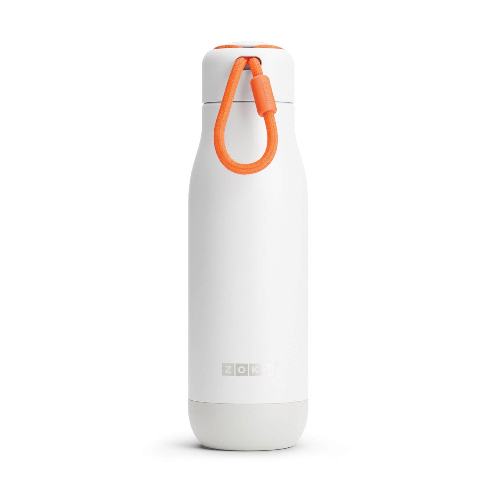 Zoku Powder Coated Stainless Steel Bottle 0.5L Camping Flask White