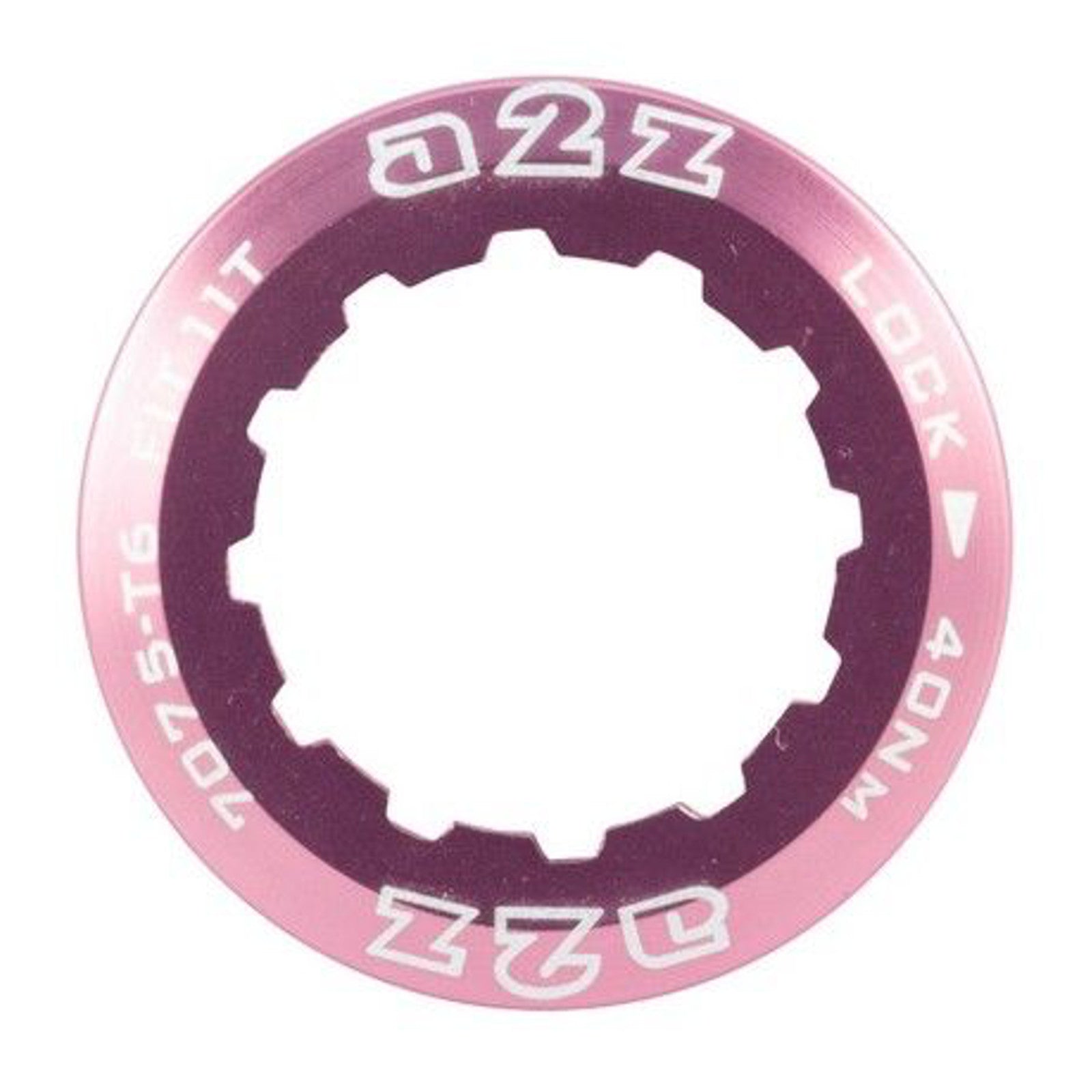 Cycle Cassette Lockring A2Z Pink