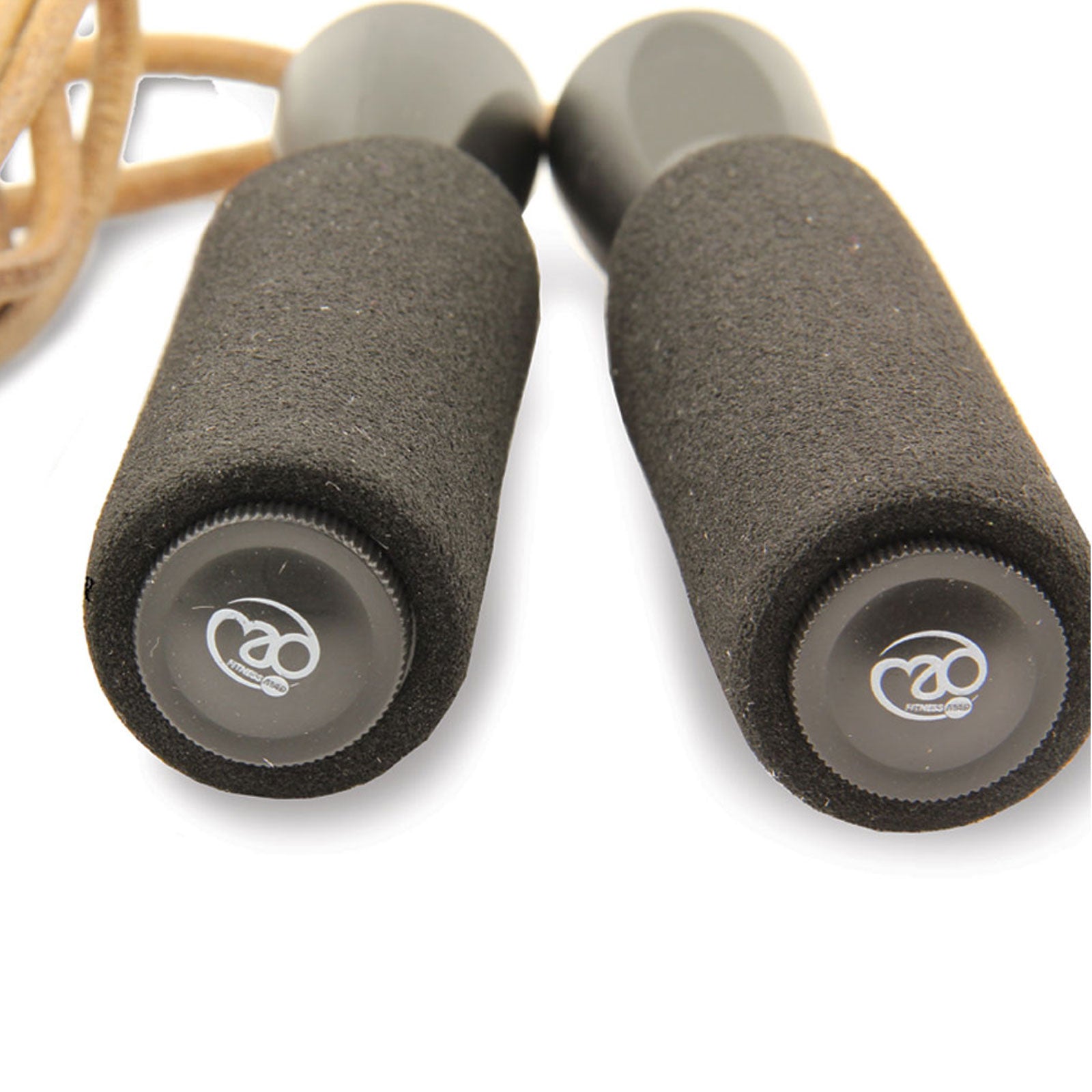 Leather Weighted Jump Rope Fitness Mad Alternate 1