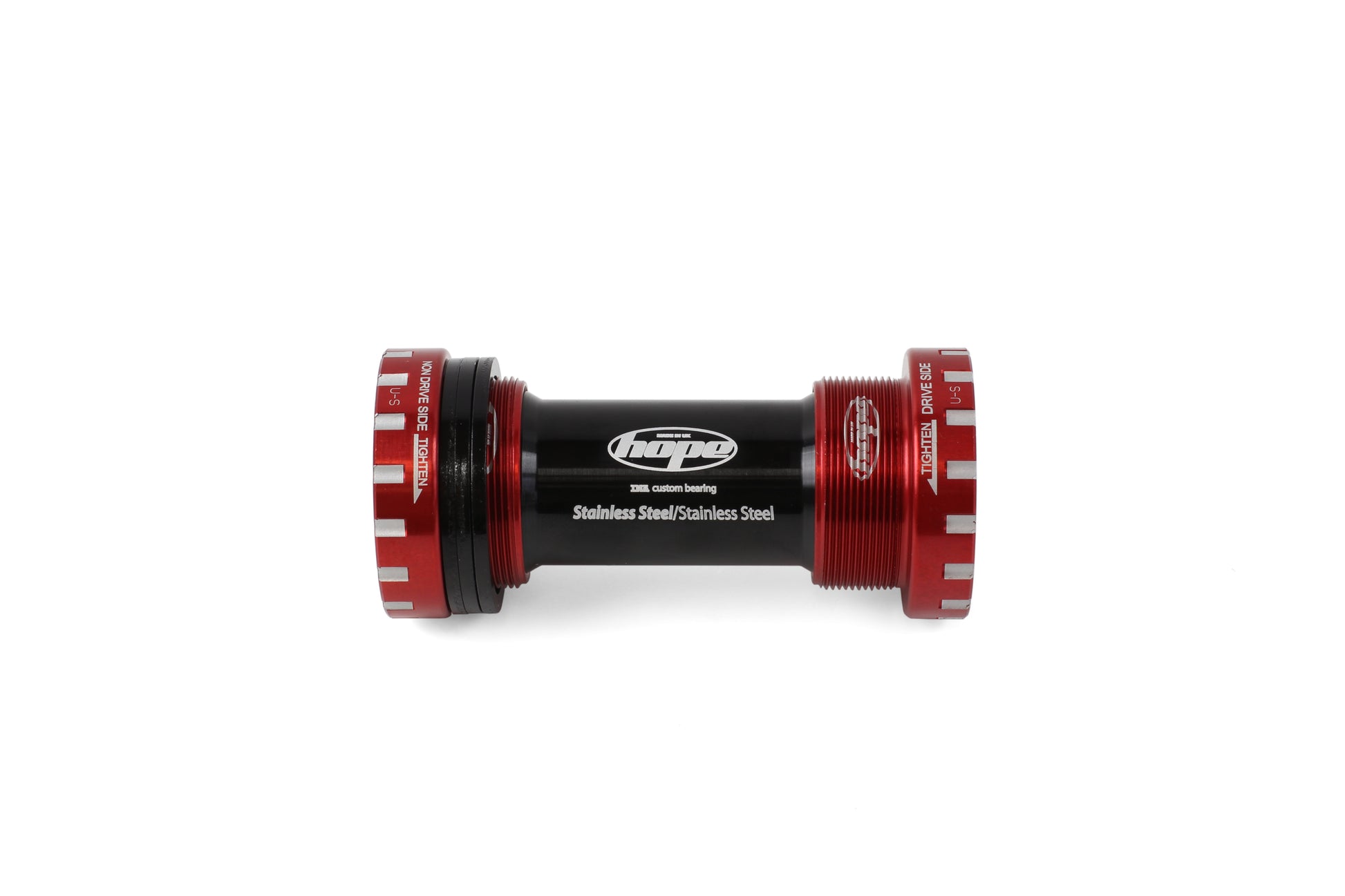 Hope 24mm Threaded for 83mm Downhill Threaded Bike Bottom Bracket Red