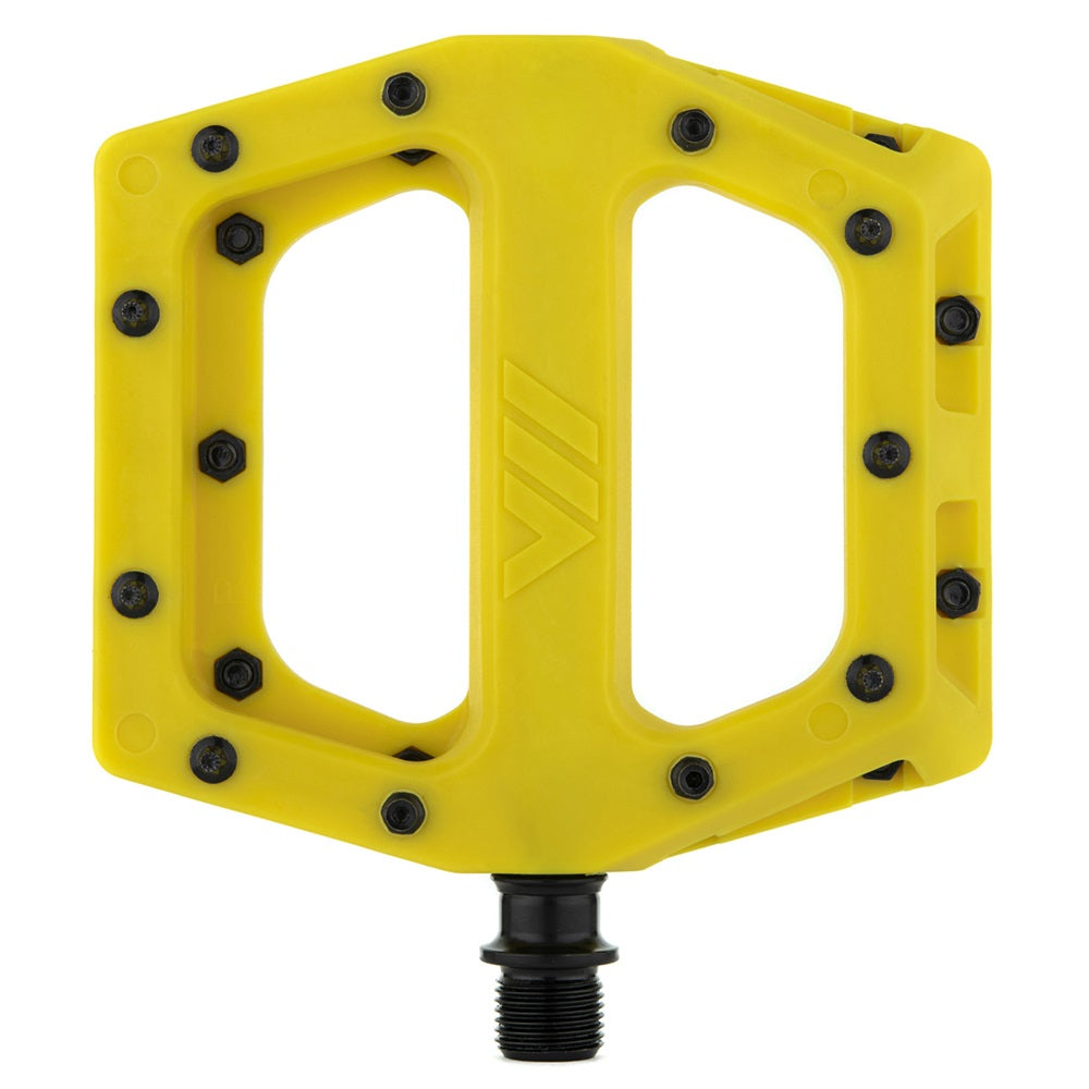 DMR V11 Plastic 9/16 Inch Platform Bike Pedals Yellow