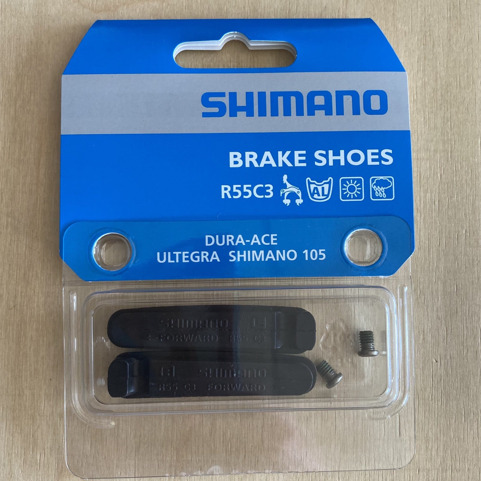 Shimano R55C3 Dura-Ace Ultagra 105 Bike Brake Pad Inserts Alternate 1