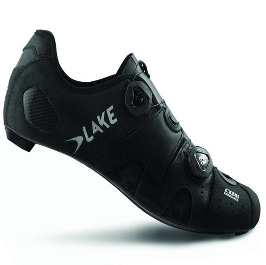 Lake CX241 CFC Carbon Black EU 47 Men's SPD Road Cycling Shoes
