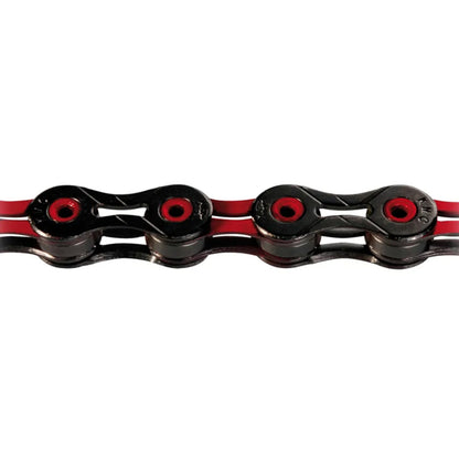 KMC X10SL DLC 1/2x11/128" 10 Speed Bike Chain Black/Red