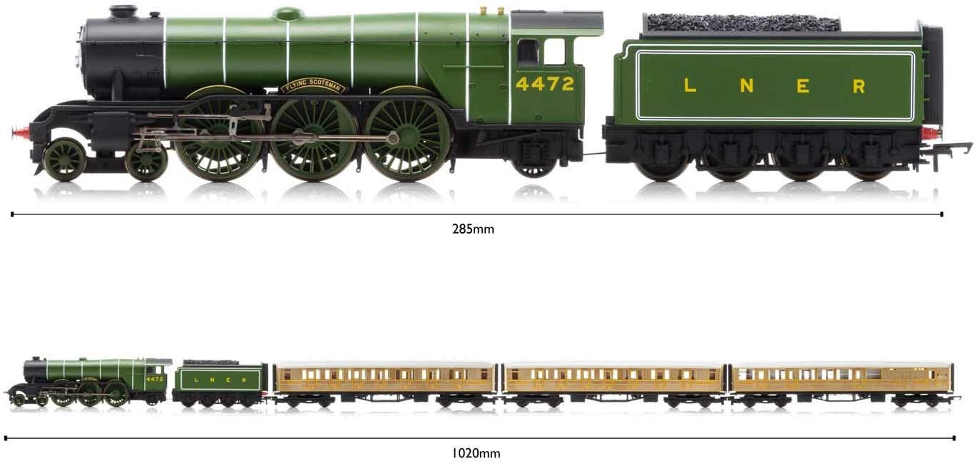 Hornby Flying Scotsman Model Railway Train Set