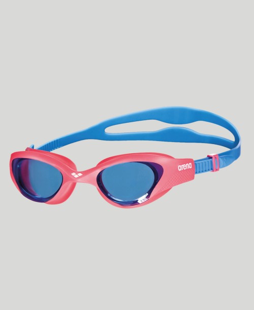 Arena The One Junior Kid's Swimming Goggles Light Blue/Red/Blue