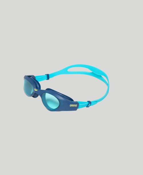 Arena The One Junior Kid's Swimming Goggles Light Blue/Blue/Light Blue Alternate 1