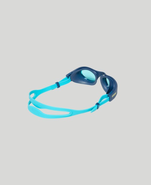 Arena The One Junior Kid's Swimming Goggles Light Blue/Blue/Light Blue Alternate 3