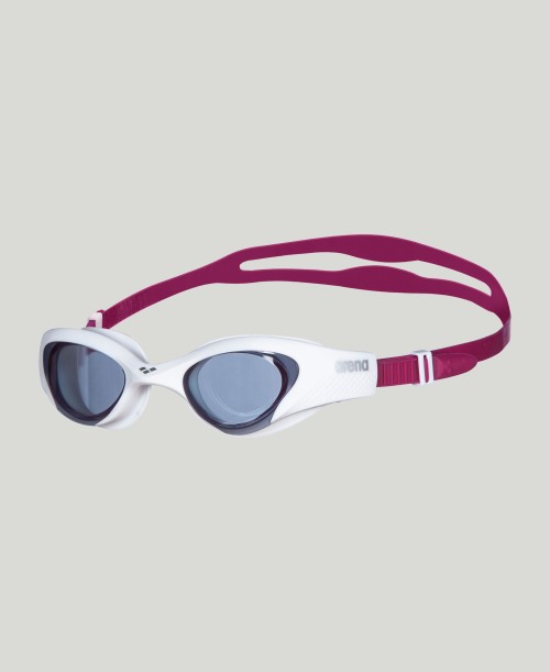 Arena The One Ladies Swimming Goggles Smoke/White/Purple