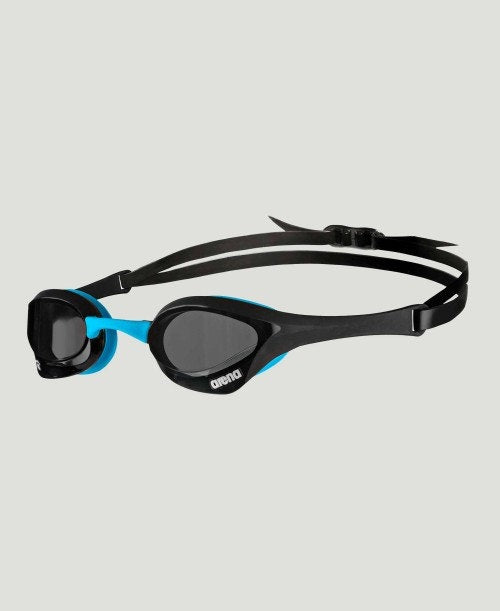 Arena Cobra Ultra Swipe Racing Unisex Men's Swimming Goggles Dark Smoke/Black/Blue