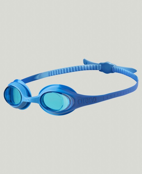 Arena Spider Kid's Swimming Goggles Light Blue/Blue/Blue