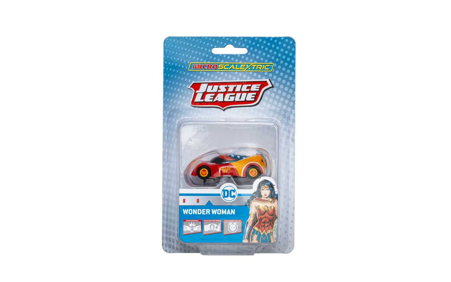 Scalextric Micro Justice League Wonder Woman Scalextric Car Alternate 2