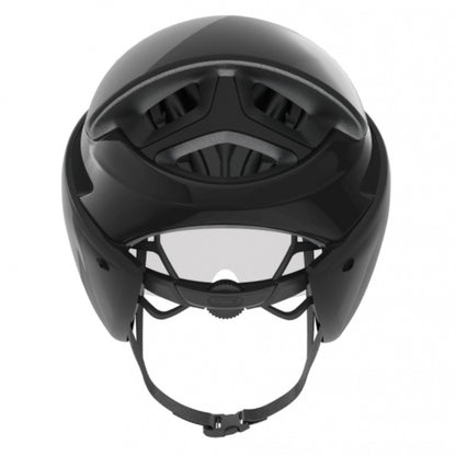 Abus Gamechanger Tri Road Cycling Helmet Black 52-58cm Alternate 2