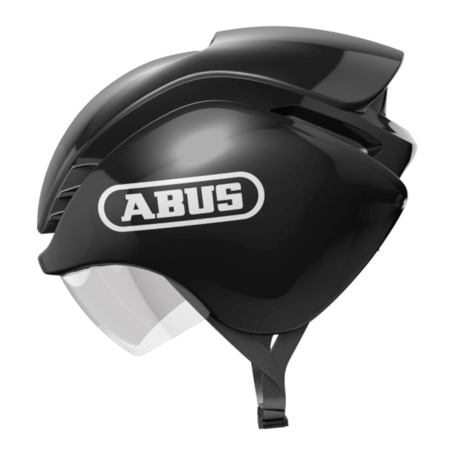 Abus Gamechanger Tri Road Cycling Helmet Black 52-58cm