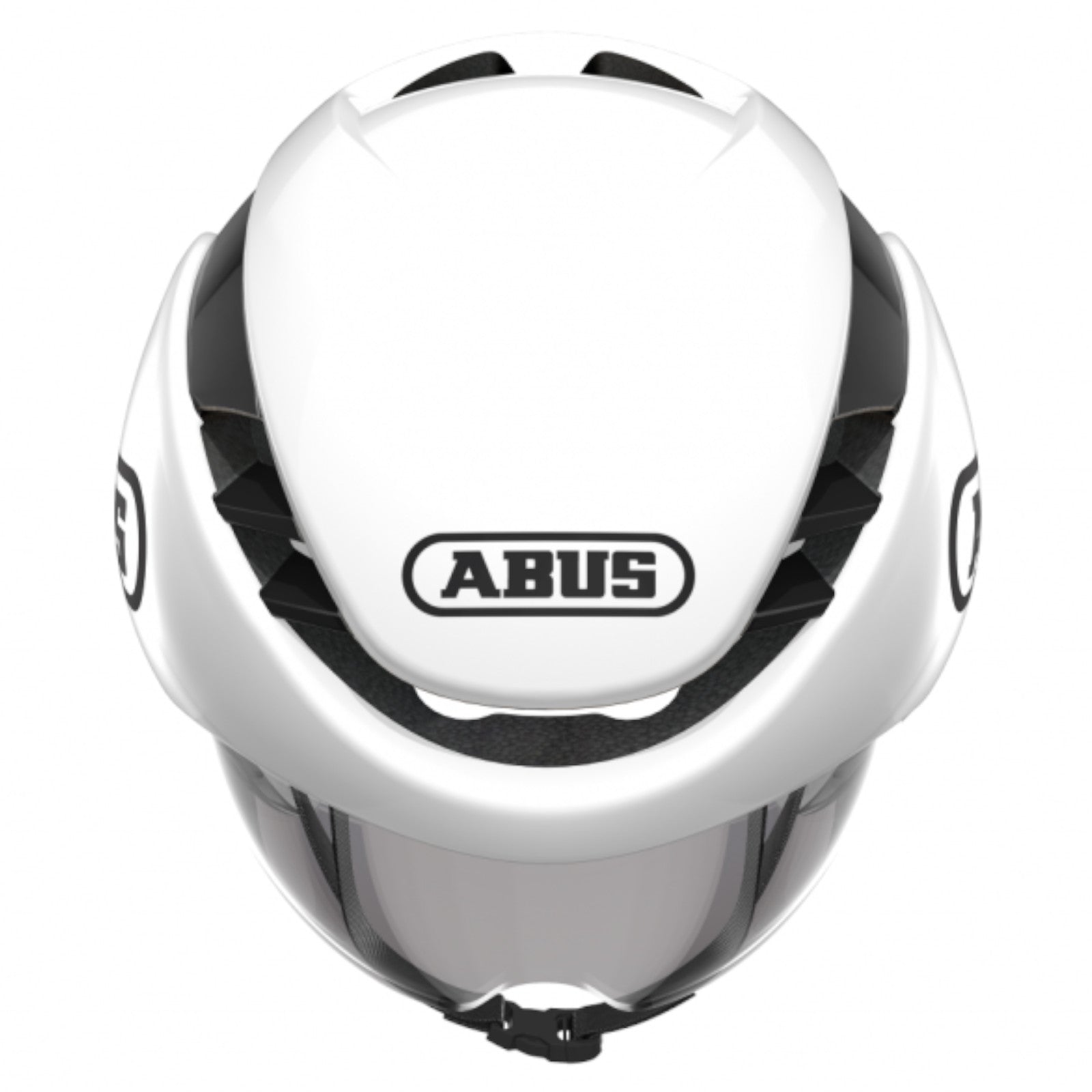 Abus Gamechanger Tri Road Cycling Helmet White 52-58cm Alternate 1