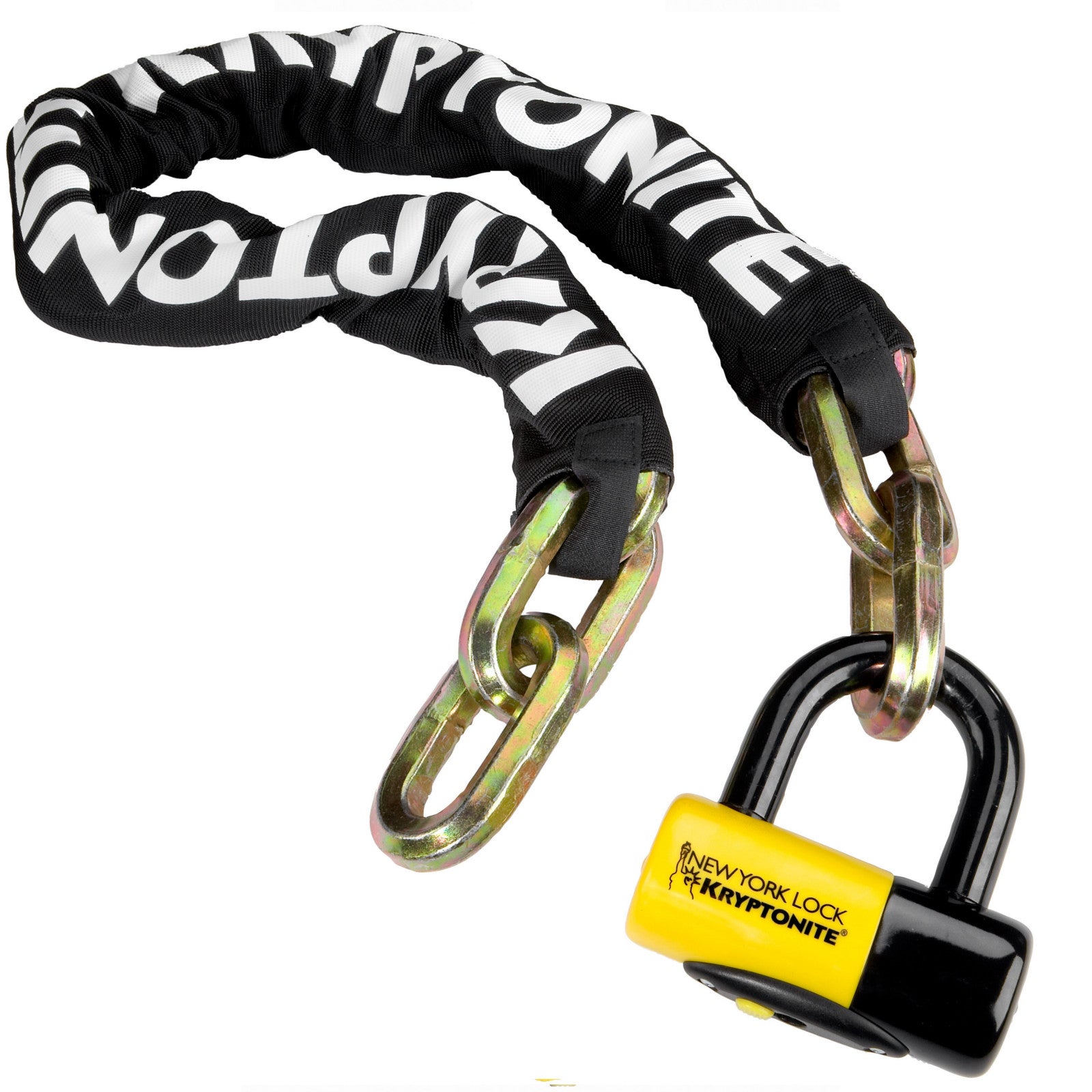 Kryptonite New York Fahgettaboudit 1410 14mm 100cm Bike Chain Lock With NY Shackle